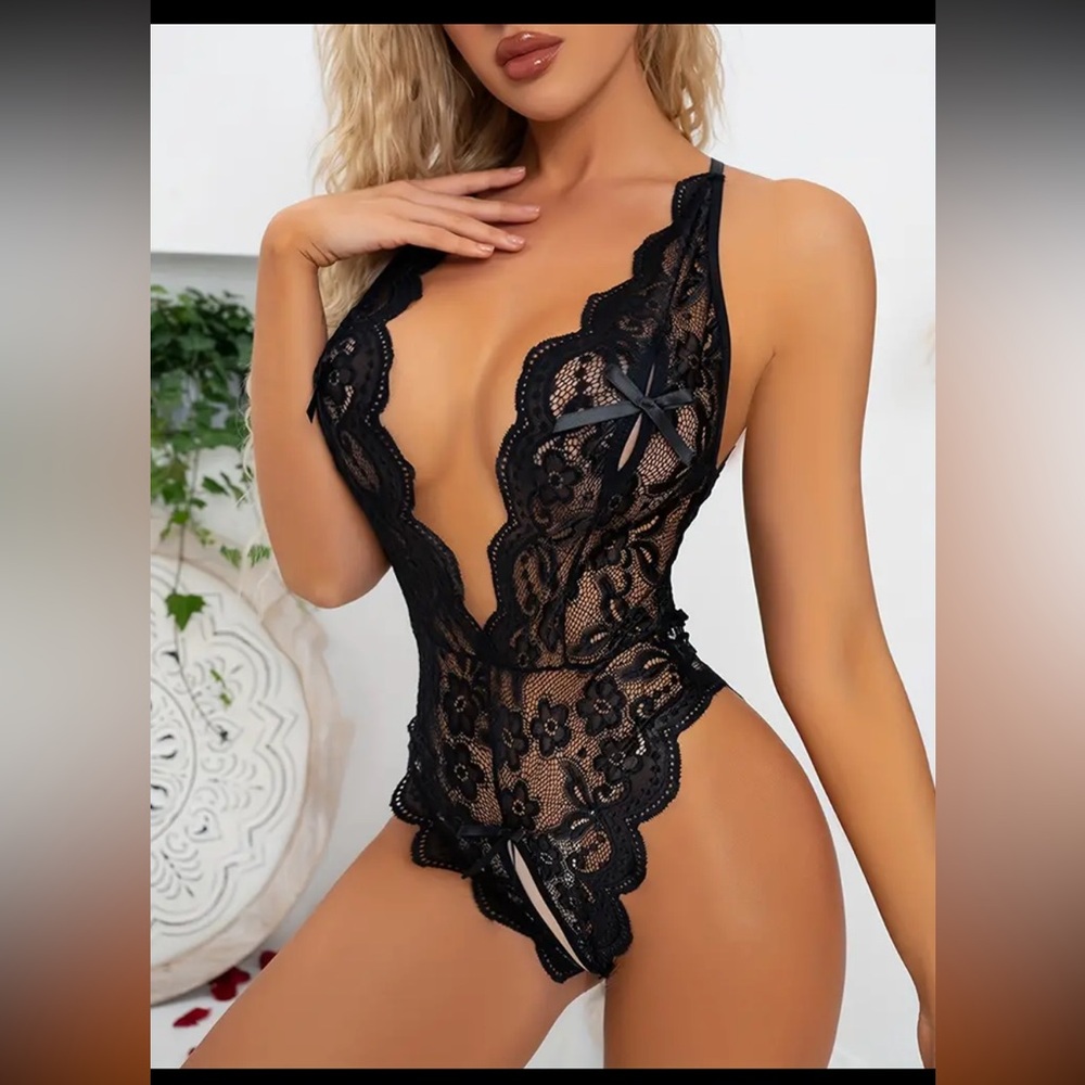 Sultry lace bodysuit